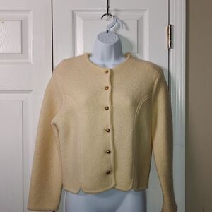 Tally-Ho 100% wool vintage jacket blazer 70s 80s  Sz 10